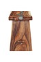 Stool Solid Suar Wood and Polyresin - 4
