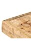 Dining Table 180x90x76 cm Solid Rough Mango Wood - 2