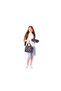Girl's Heart and Kaukko Printed Black School Bag - Three Compartments - K1781 - 3