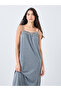 Lace Yoke Slip Dress - 2