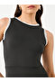Lace Detail Sleeveless Midi Dress - 5