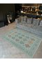 Mosso Antique Look Multicolored Patterned Woven Base Modern Decorative Carpet Mosso137 - 4