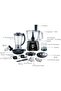 Food Processor with 28 Functions DFP 3170 - 2