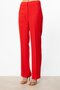 Wide Leg Pocketless Trousers Coral 04204 - 3