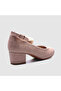 D' Daniela - Glitter Blossom Ankle Strap Shoes - 4