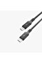 60W USB-C to USB-C V2.0 Aluminum Shell Nylon Braided Cable 1.2 Meter