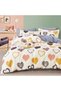 King Size Percale Double Bedding Set Printed 100% Cotton