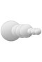 7 Piece Wall Mirror Set Round Glass - 4