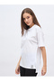 High-Low Hem Oversized T-Shirt with Patch Detail - 3