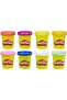 Play-Doh E5044EU4 Pack of 8 Tins, Assorted