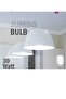مصباح LED E27، 30 واط، 7500 كلفن، أبيض، ضمان 3 سنوات - 5