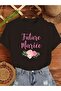 Future Mari̇ee Printed Oversize Circle Neck T-Shirt