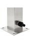 Garden Water Column Stainless Steel Square 95 cm - 7