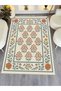Mosso Floral Detailed Woven Base Modern Decorative Carpet Mosso142 - 6