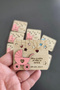 Wooden Newborn Magnet with Baby Carriage Figure - 20 Pieces - 5
