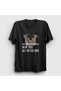 Unisex Black Nice Try Schrodinger Schrodingers Cat T-Shirt 5613Zw
