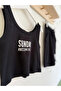Crop Shorts Sports Suit-Black - 2