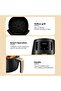 Digital Air Fryer, 6L Capacity, 8-in-1 Functions with Touch Display, Black and Gold - 5