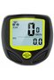 Wireless bicycle speedometer, 14 functions, black