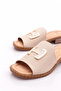 2512001Y Women's Leather Slippers - 4