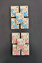 Wooden Newborn Magnet with Elephant Figure and Balloons - 20 Pieces - 5