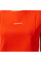 Star Chevron Printed Women's Red T-Shirt - 5