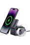 3-in-1 Wireless Charger Grey - 2