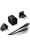 Wall Charger 38W Multi Plug PD QC3.0 + USB Type-C Cable A38QMUC - 3