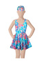 Girl's Skirted Swimmer Swimsuit - 2