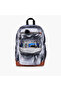 Solid Backpack with Adjustable Straps and Zip Closure - 21x31x44 cms - 4