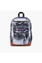 Solid Backpack with Adjustable Straps and Zip Closure - 21x31x44 cms