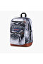 Solid Backpack with Adjustable Straps and Zip Closure - 21x31x44 cms - 8