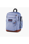 Solid Backpack with Adjustable Straps and Zip Closure - 21x31x44 cms - 4