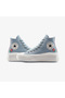 حذاء رياضي نسائي من Converse Chuck Taylor All Star Motion Rose ذو منصة زرقاء - 6