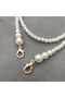 Handmade - Bag Strap with Pearl Elegance Accessories - 2