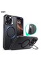 iPhone 16 Pro Halolock Mag Safe Classic Hybrid Silicone Case with Stand - Camera Control Button