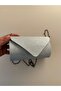 Women's Glitter Chain Strap Evening Dress Handbag – |   Silver, Gold, Black - 2