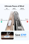 iPhone 16 Pro Halolock Mag Safe Classic Hybrid Silicone Case with Stand - Camera Control Button - 3
