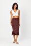 Women's Ruffle Detailed Elastic Waist Skirt - 3