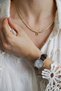 Brown Faux Leather Cord Classic Stylish Design Vintage Minimal Women's Wristwatch - 3