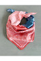 Mandala Patterned Satin Scarf