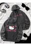 Hello Kitty Printed Washable Color Sweatshirt