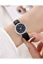 Simple and Stylish Women's Watch with Oval Leather Band