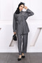 Smoked Stone Tunic Trousers Set