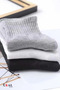 12 Pairs of Unisex Cotton Pack Tennis College Sports Assortment Socks - 5