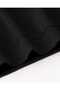 Perfectly Imperfect Printed Hooded Pocket Black Sweatshirt with Wool Inside - 4