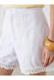 Esvab • Modern & Distinctive Standardfit Women's Shorts with Lace Detail - 4