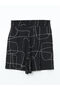 Lcw Elastic Waist Patterned Women's Shorts - 6