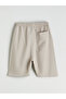 Beige Comfortable Fit Men's Shorts - 6