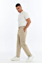 Men's Oversize Loose Fit Cargo Pocket Premium Sweatpants Parachute Fabric Adjustable Leg Clip-On Baggy Trousers - 3